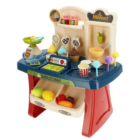 SUPERMARKET TROLLEY WITH ACCESSORIES MEGA CREATIVE 482744