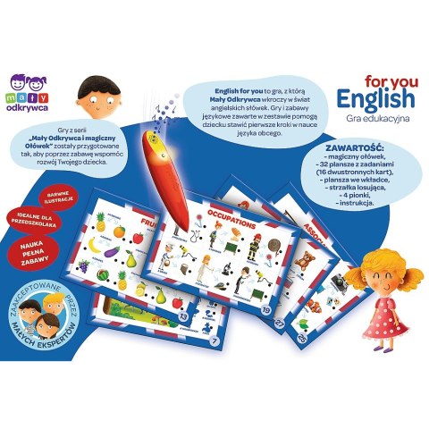 ENGLISH EDUCATIONAL GAME WITH MAGIC PENCILE TREFL 02113 TR