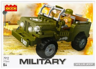 CONSTRUCTION BLOCKS 272 ELEMENTS MILITARY 7912 MEGA CREATIVE 481446