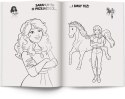 A4 HORSE CLUB AMEET STICKERS PAINTING BOOK