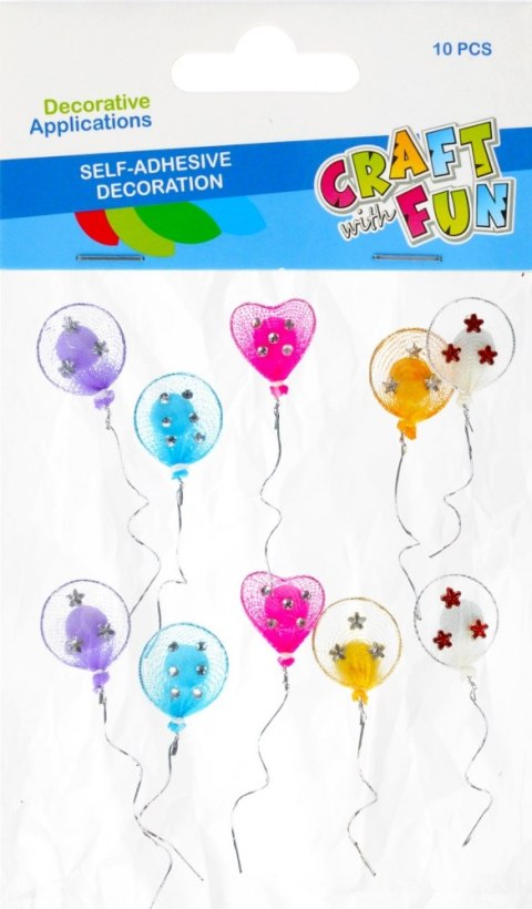 DECORATIVE SELF-ADHESIVE BALLOON CRAFT WITH FUN 480898