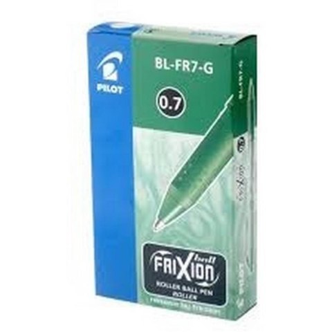 FRIXION BALL ERASABLE ROLLER PEN GREEN REMOTE BL-FR7-G