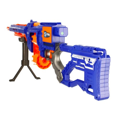 GUN WITH DROTS POWERED BY MEGA CREATICE 482850 BATTERY