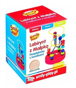 LABYRINTH PUZZLE INTERCREAM MONKEY SMILY PLAY ANEK AC7650