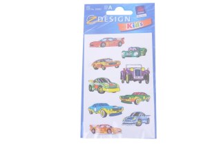 DECALS 8X16CM CARS ZWECKFORM 53882