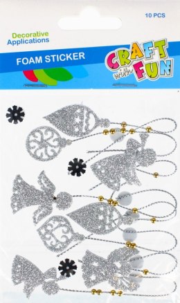 STICKERS CHRISTMAS MIX CRAFT WITH FUN 480834