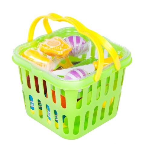 CUTTING FRUIT AND VEGETABLES IN MEGA CREATIVE BASKET 452167