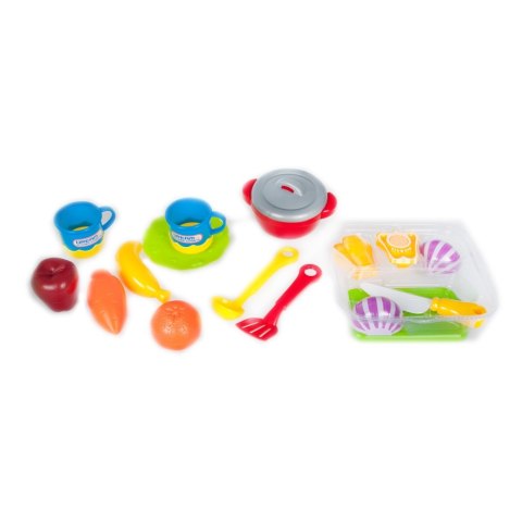 CUTTING FRUIT AND VEGETABLES IN MEGA CREATIVE BASKET 452167