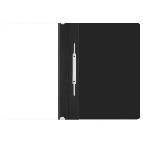 Folder A4 hard PVC for documents, black