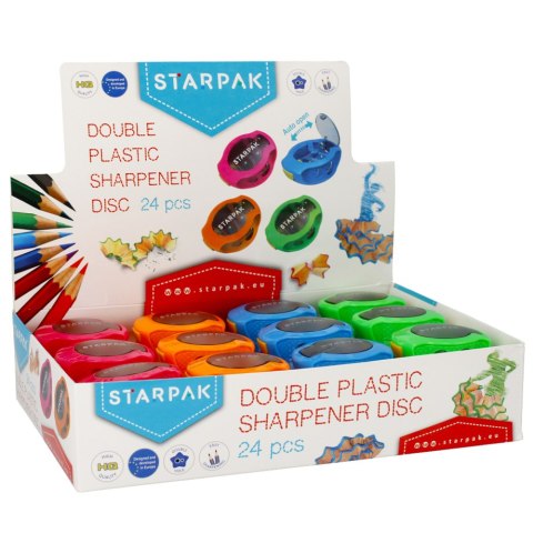 Sharpener 2 BLADES DISC A 24 STARPAK 470991