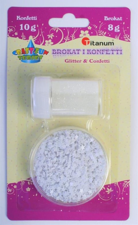 GLITTER LOOSE 8G CONFETTI 10G BIA 307633 B/C