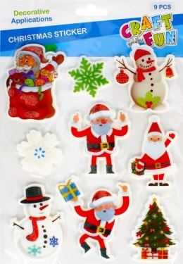 WINDOW DECALS CHRISTMAS CRAFT WITH FUN 481002
