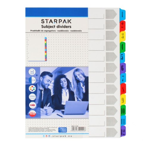 A4 BIN INSERTS WITH STARPAK NUMBERS 131565