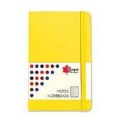 NOTEBOOK WITH ERASER A5 96 SHEETS GRID HARD COVER MIX OF COLORS CANPOL NA5-96K