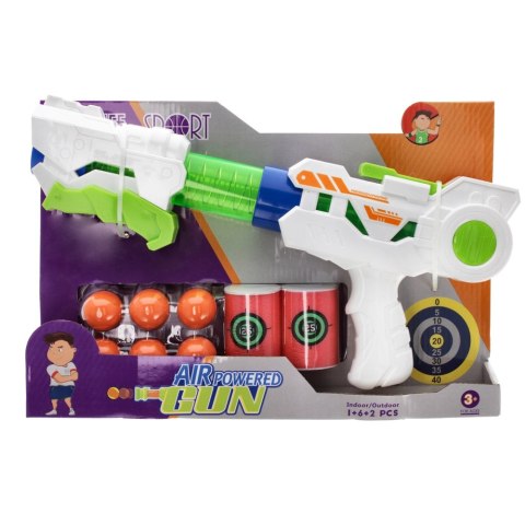 BALL GUN WITH ACCESSORIES MEGA CREATIVE 456256