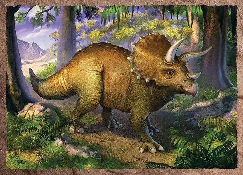 PUZZLE 4IN1 INTERESTING DINOSAURS PUD TREFL 34383