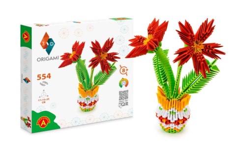 CREATIVE SET ORIGAMI 3D FLOWERS 554EL PLX ALX PUD ALEXANDER 02553 ALX