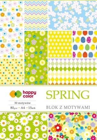 MOTIVED PAPER SPRING A4/15K 30MOTIVE 80G HAPPY COLOR