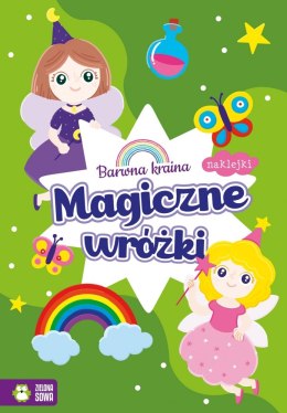 PAINTING BOOK 200X290 MAGIC FAIRIES STICKERS ZS