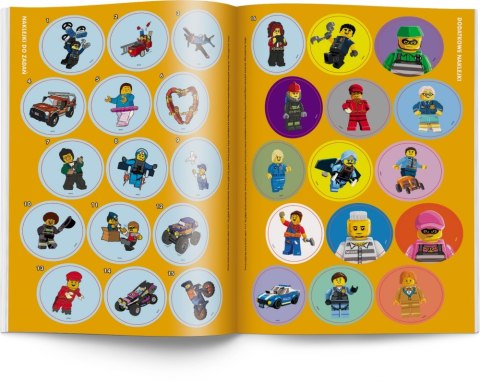 PAINTING BOOK 205X290 LEGO CITY STICKERS AM