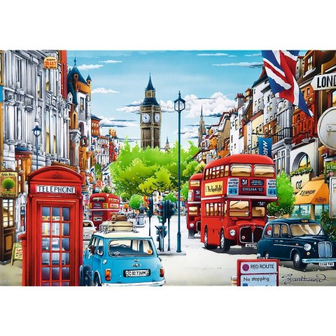 PUZZLE 1000 PIECES LONDON STREET TREFL 10557 TR