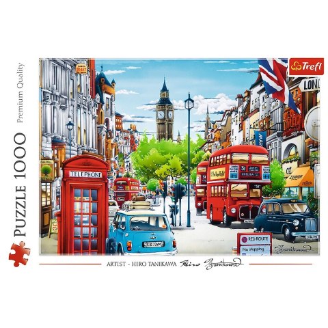 PUZZLE 1000 PIECES LONDON STREET TREFL 10557 TR