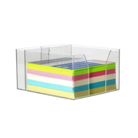 PLASTIC CUBE WITH COLOR NOTES 85X85 MM STARPAK 154144