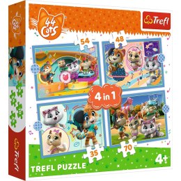 Cat gang - Puzzle 4in1