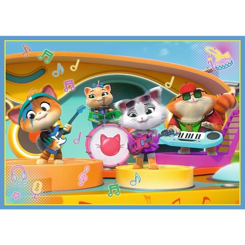 Cat gang - Puzzle 4in1