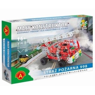 METAL CONSTRUCTION BLOCKS SMALL CONSTRUCTOR FIREFIGHTER ALEXANDER 1623