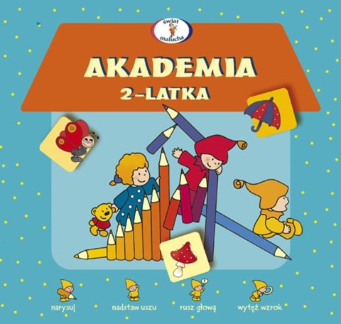 BOOKLET 20X19 CM ACADEMY OF 2 YEARS OLD BOY 370615