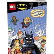 LEGO DC COMICS. COLORING BOOK WITH STICKERS MEET NA-6451