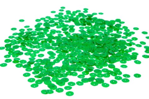 PASTEL SEQUINS ROUND 8 MM GREEN CRAFT WITH FUN 290118