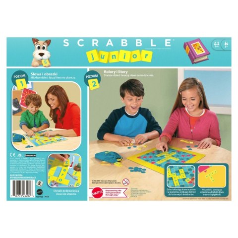 GAME MATTEL SCRABBLE JUNIOR Y9735 PUD6