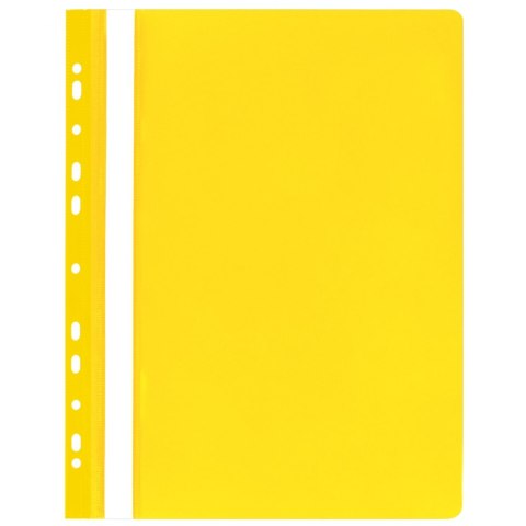 HARD PVC FILE BOOK FOR A4 DOCUMENTS YELLOW STARPAK 109214