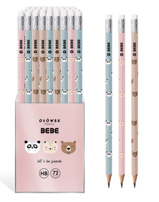 GUM PENCIL HB BB FRIENDS GIRL INT WB A 72