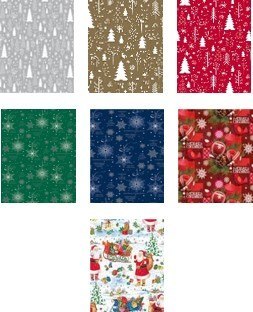 CRAFT PAPER 2/0.7 MIX OF PATTERNS HERLITZ-ROYALITE 9573916