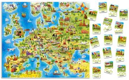 EDUCATIONAL PUZZLES MAP OF EUROPE CASTORLAND E-227