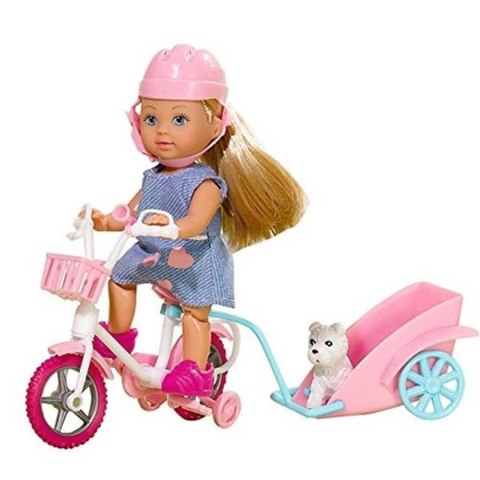 DOLL 12 CM EVI ON A BIKE SIMBA 105730873