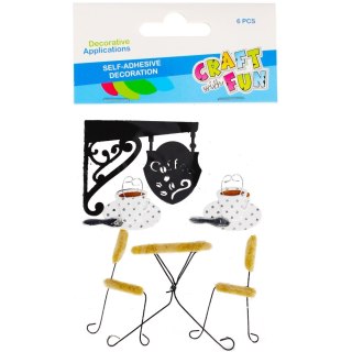 DECORATIVE DESIGN SELF-ADHESIVE CAFÉ CRAFT WITH FUN 480878