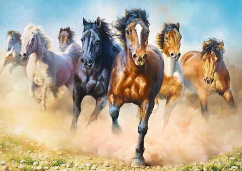 PUZZLE 2000 PIECES GALLOPING HORSE TREFL 27098