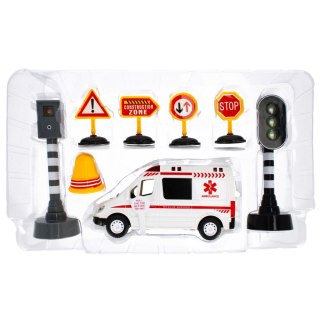 RESCUE CAR WITH ACCESSORIES MEGA CREATIVE 481354