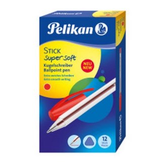 LOCK PEN STICK SUPER SOFT RED PELIKAN