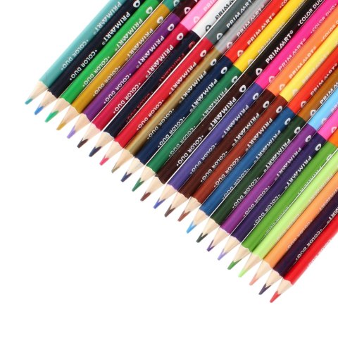 PENCILS 2 SIDES 48 COLORS TRIANGULAR PRIMA ART 472033