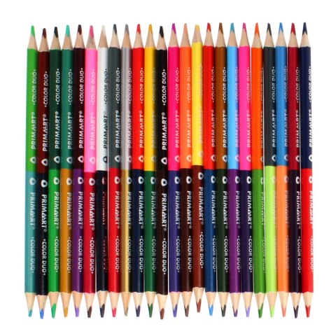 PENCILS 2 SIDES 48 COLORS TRIANGULAR PRIMA ART 472033