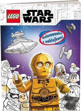 PAINTING BOOK A4 LEGO STAR WARS STICKERS AM