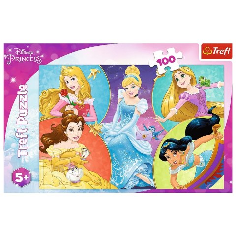 PUZZLE 100 PIECES MEET THE CUTE PRINCESS TREFL 16419