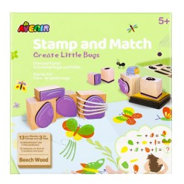 CREATIVE KIT STAMP AND MATCH - INSECTS RUSSELL CH201764