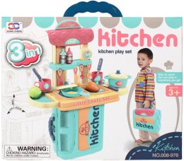 3IN1 KITCHEN WITH MEGA CREATIVE ACCESSORIES 482749