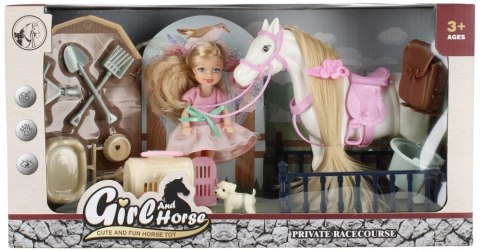 DOLL 13CM ACCESSORIES HORSE MEGA CREATIVE 499350